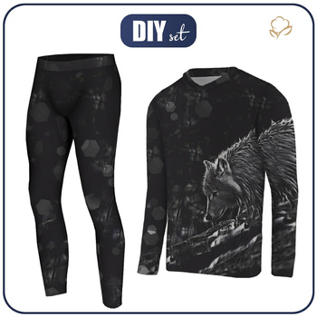 THERMO HERREN SET (STEVE) - POLARWOLF - Nähset S