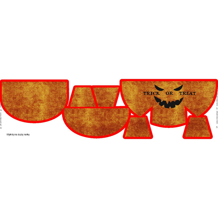 HÜFTTASCHE - TRICK OR TREAT - groß