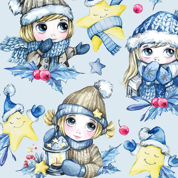 WINTERMÄDCHEN - Hydrophober angerauter Wintersweat