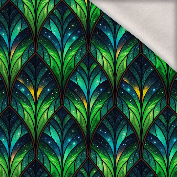 Stained Garden wz. 8 - Wintersweat angeraut mit Elastan ITY