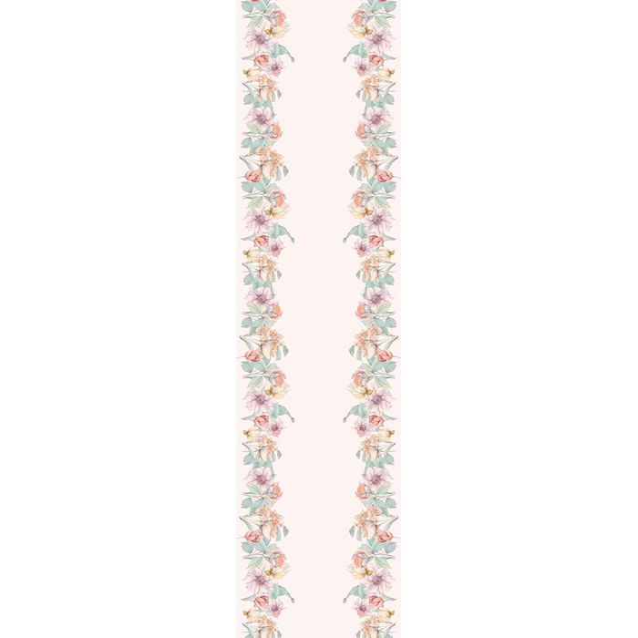 TABLE RUNNER PANEL - FLOWERS 1 - Panama 220g