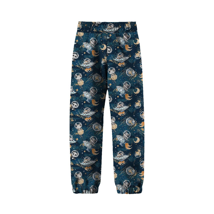 CHILDREN'S SOFTSHELL TROUSERS (YETI) - SPACE CUTIES pat. 9 (CUTIES IN THE SPACE) (86/92)