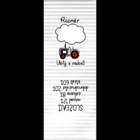 Jungs Textillabel "TRAKTOR " CZ - 9 Stck Set / Größe nach Wahl