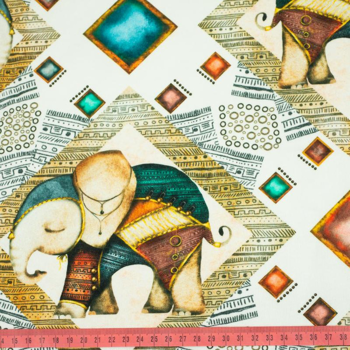 50CM INDIE CHARM / gold - thick looped knit