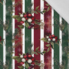 CHRISTMAS STRIPES WZ.3 - viscose woven fabric