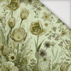 PASTEL FLOWERS WZ. 30 / lime cream - Webware für Tischdecken