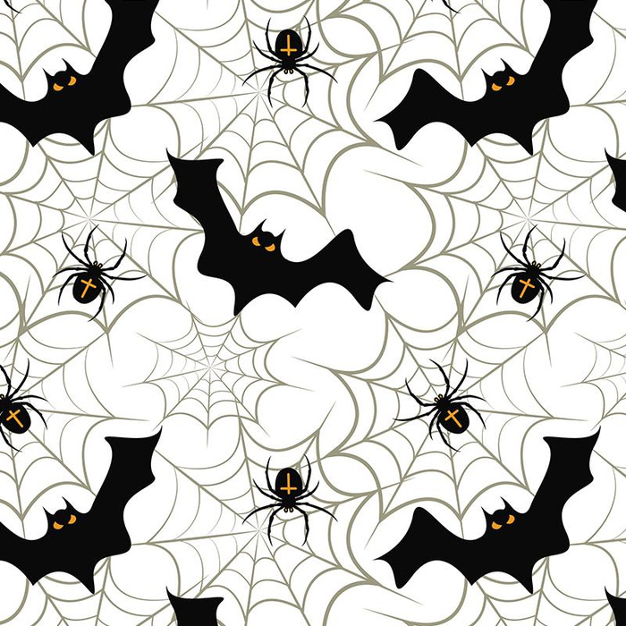 HALLOWEEN - Hydrofobní česaná teplákovina