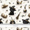 HALLOWEEN WZ. 42 - looped knit fabric