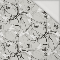 LIŚCIE wz. 1 (szary) - Jersey wiskozowy