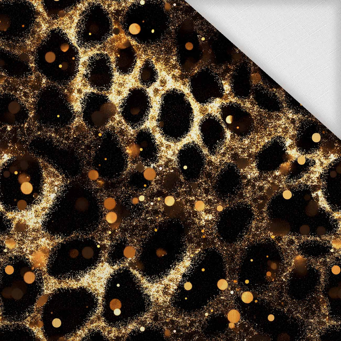 Black & Gold Glamour wz.6 - Slub Weave