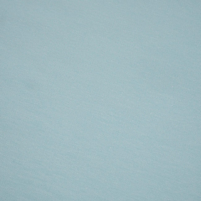 D-75 LIGHT BLUE - looped knitwear with elastan 