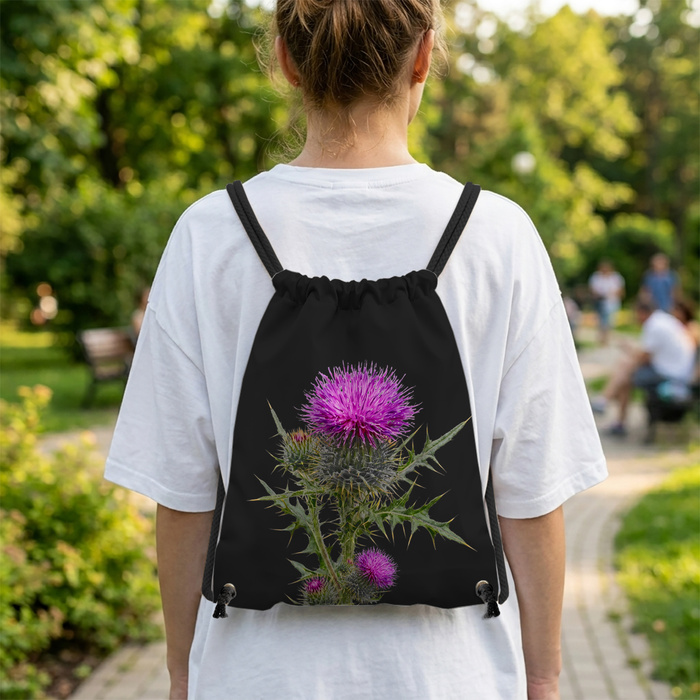 GYM BAG - PASTEL WILDFLOWER - sewing set