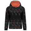 CLASSIC DAMEN HOODIE (POLA) - BLÄTTER M. 3 / SCHWARZ - Sommersweat ITY - M