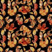 EBERESCHE UND EICHELN (BUNTER HERBST)  - Softshell