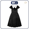 KID'S DRESS "MIA" - WEDNESDAY PAT. 14 - sewing set (122/128)