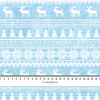 REINDEERS PAT. 2 / ACID WASH LIGHT BLUE- Upholstery velour 
