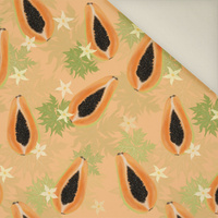 PAPAYA ORANGE - Upholstery velour