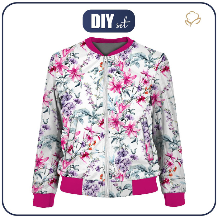 DÁMSKA BOMBER BUNDA (KAMA) - SPRING MEADOW vz. 1 XXL