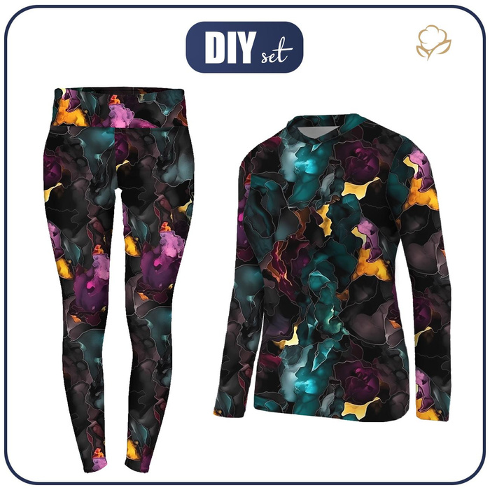 THERMO WOMEN'S SET (JANE) - ALCOHOL INK PAT. 6 - sewing set XXL