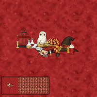 OWL PAT. 2 (MAGIC SCHOOL) - PANORAMIC PANEL (50cm x 155cm)