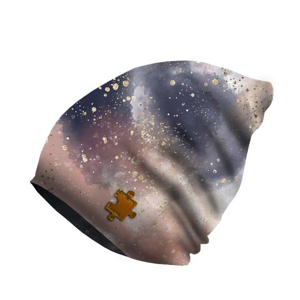 "Beanie" cap - ENCHANTED CLOUDS (ENCHANTED NIGHT)  57-59