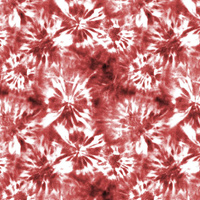 BATIK pat. 1 / red - looped knit fabric