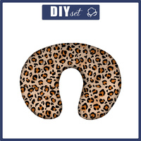 NECK PILLOW - LEOPARD / SPOTS - sewing set
