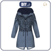 DAMENPARKA (ANNA) - MANDALA m. 6 - Nähset L
