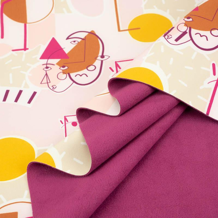 PICASSO / fuchsia - softshell