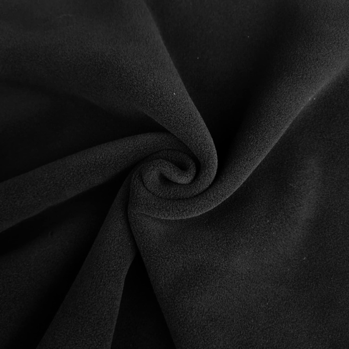 Outdoorový fleece – černý