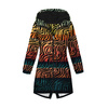 WOMEN'S PARKA (ANNA) - ZEBRA / stripes - sewing set