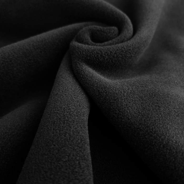 Outdoor fleece – black