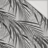 PALM LEAVES pat. 1 (grey) - Viscose jersey