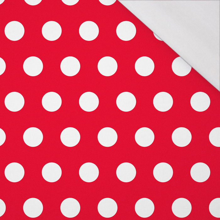 RED POLKA DOTS - single jersey