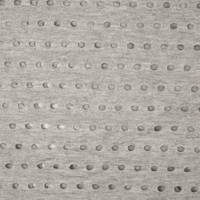 EYELET PAT. 2 / eco melange - openwork jersey