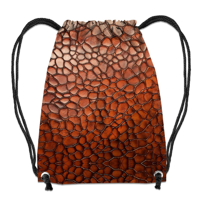 Leather Pattern wz.12 - teplákovina počesaná s elastanem ITY