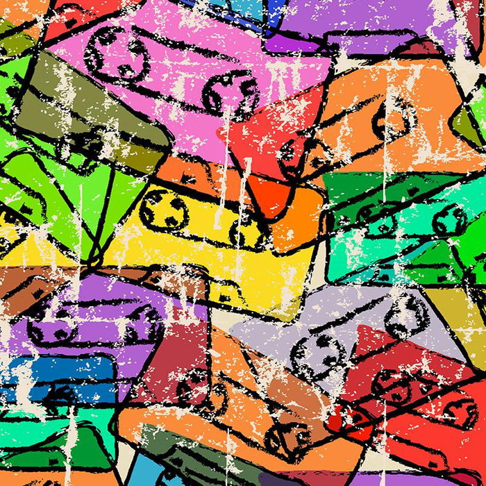 CASSETTES - swimsuit lycra