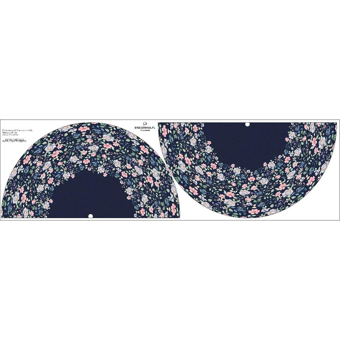 SUMMER FOLK wz. 5 - circle skirt panel