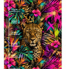 TIGER / NEON JUNGLE WZ. 5 - panel (60cm x 50cm)- single jersey z elastanem ITY