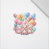 CUTE PIGS - panel (60cm x 50cm)   Baumwoll Webware