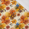 AUTUMN FLOWERS WZ. 25 - single jersey