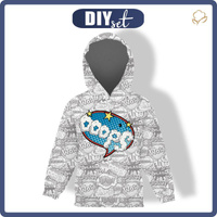 KINDER HOODIE (ALEX) - COMICS / ooops - Sommersweat (134/140)