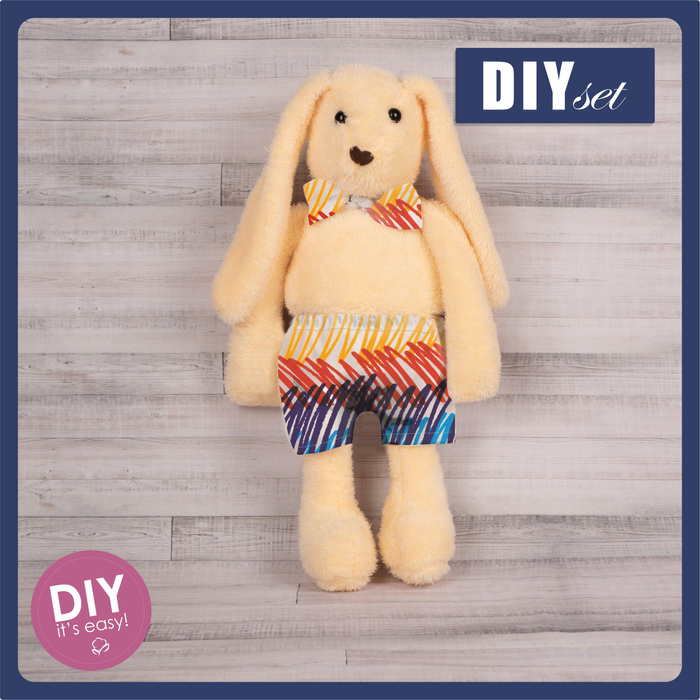 ŠORTKY + MOTÝLEK PRO KRÁLÍČKA - ČMÁRANICE - Sada šití