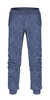 CHILDREN'S JOGGERS (LYON) - ACID WASH / DARK BLUE - looped knit fabric (122/128)