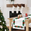 TABLE RUNNER PANEL - CHRISTMAS WREATH - sewing set