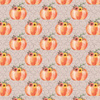 PUMPKINS pat. 7 / beige (FOXES AND PUMPKINS)