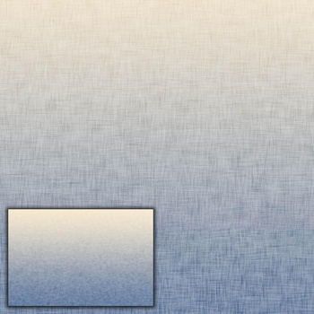 OMBRE / ACID WASH - modrý (vanilkový) - PANEL SINGLE JERSEY