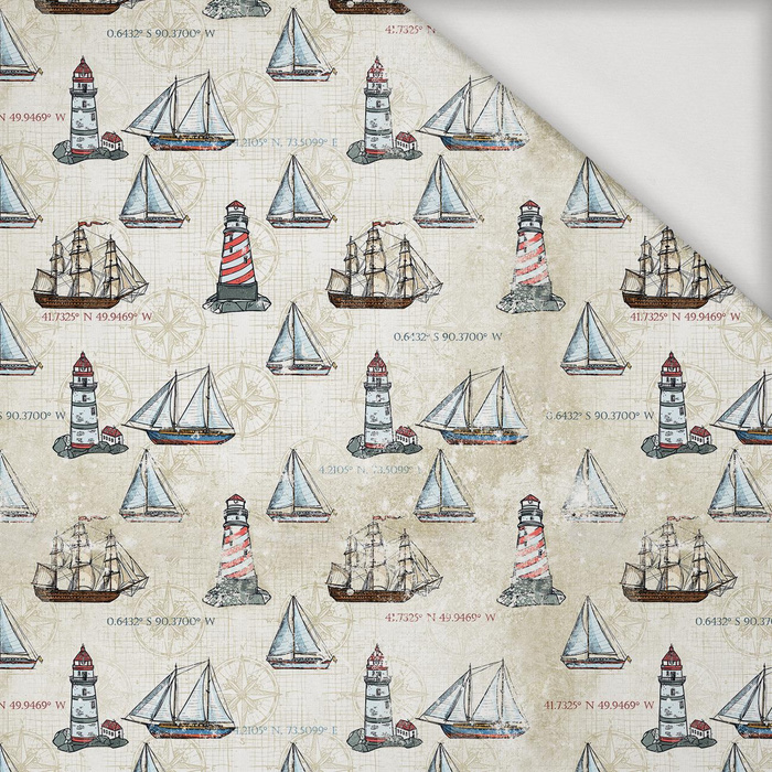 By the Sea Wz. 5 - Viscose jersey