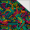 NEON ABSTRACT WZ.2 - Woven Fabric for tablecloths