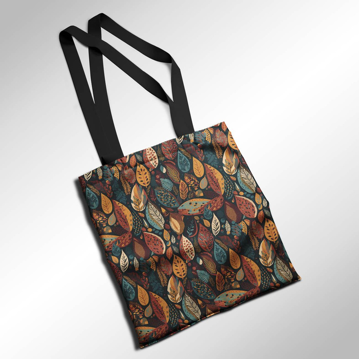 AUTUMN TIME PAT. 5 - looped knit fabric with elastane ITY